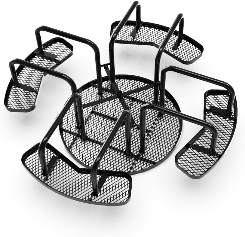 46 inch Expanded Metal Round Picnic Table