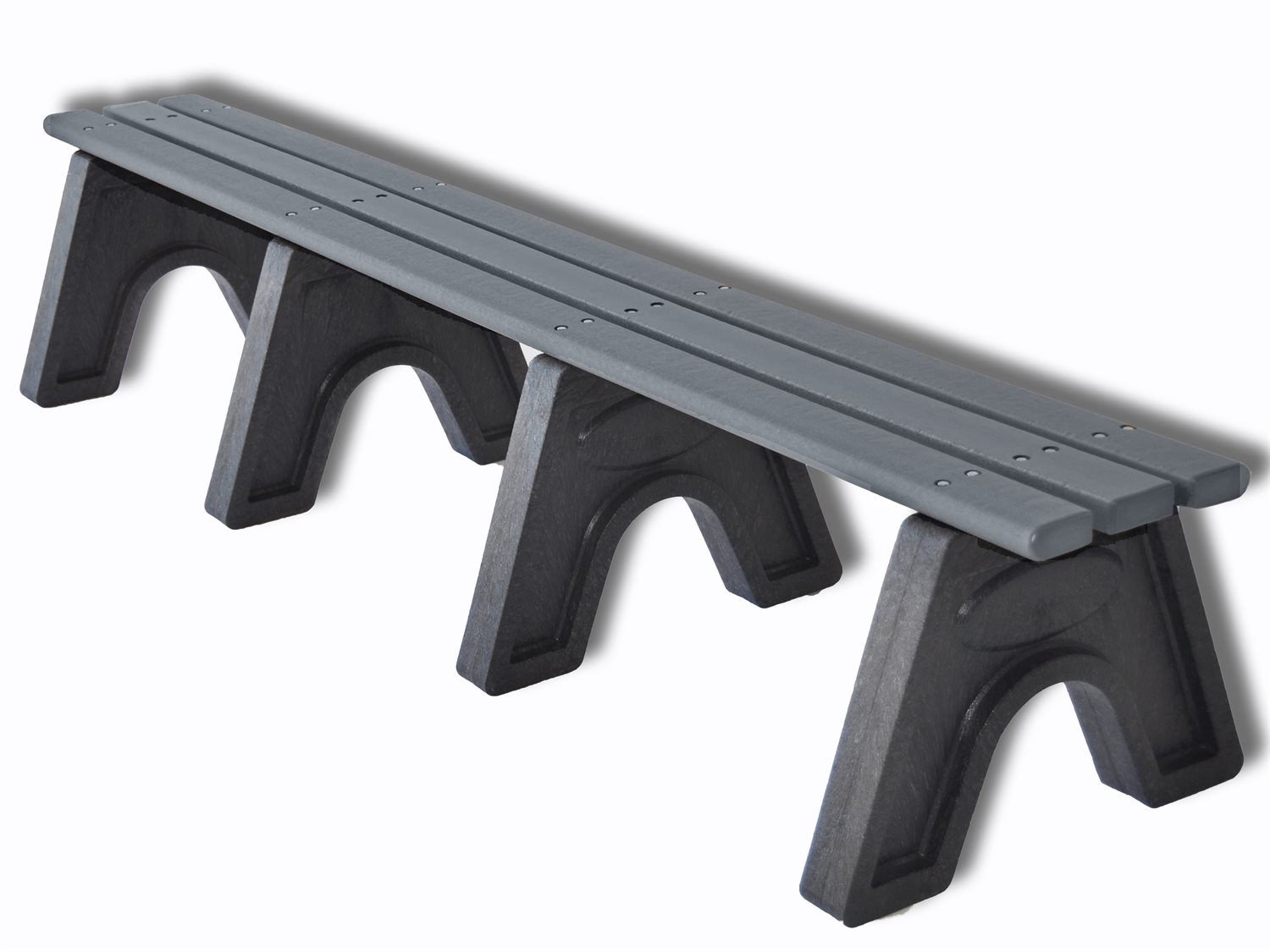 Frog Furnishings Gray Sport Bench 8' Option Studio Photo