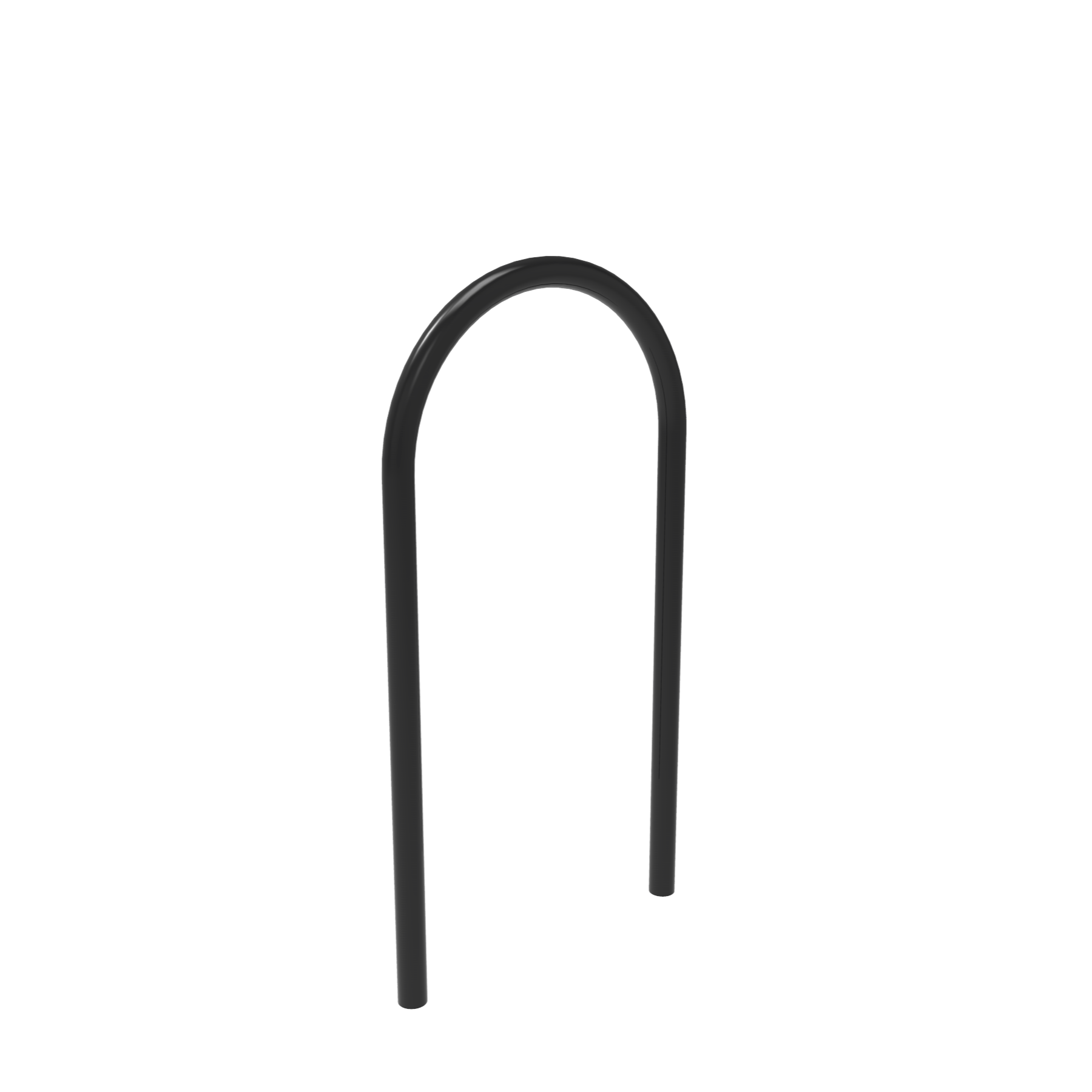 MyTCoat 1.90" U Bike Rack with Inground Mount Studio Image
