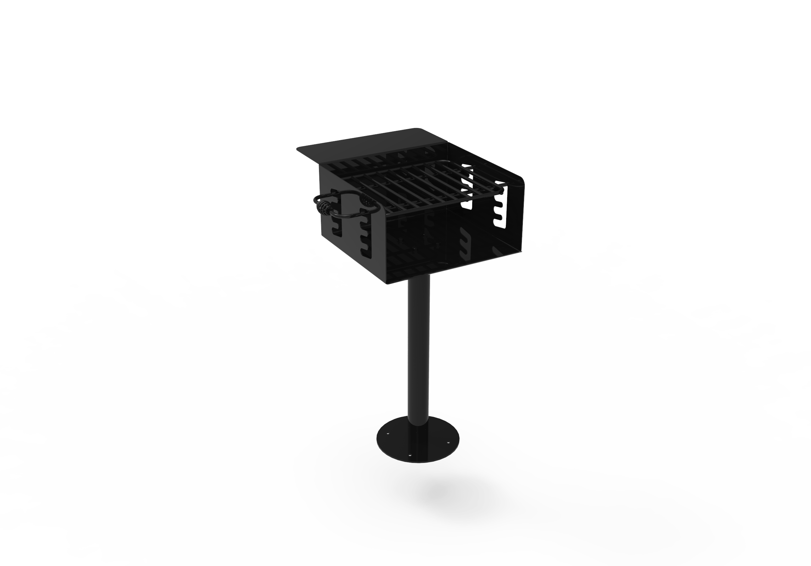 MyTCoat Park Grill Surface Mount Studio Image