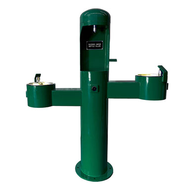Stern-Williams Double Water Fountain with Bottle Filler 7925 Studio Image