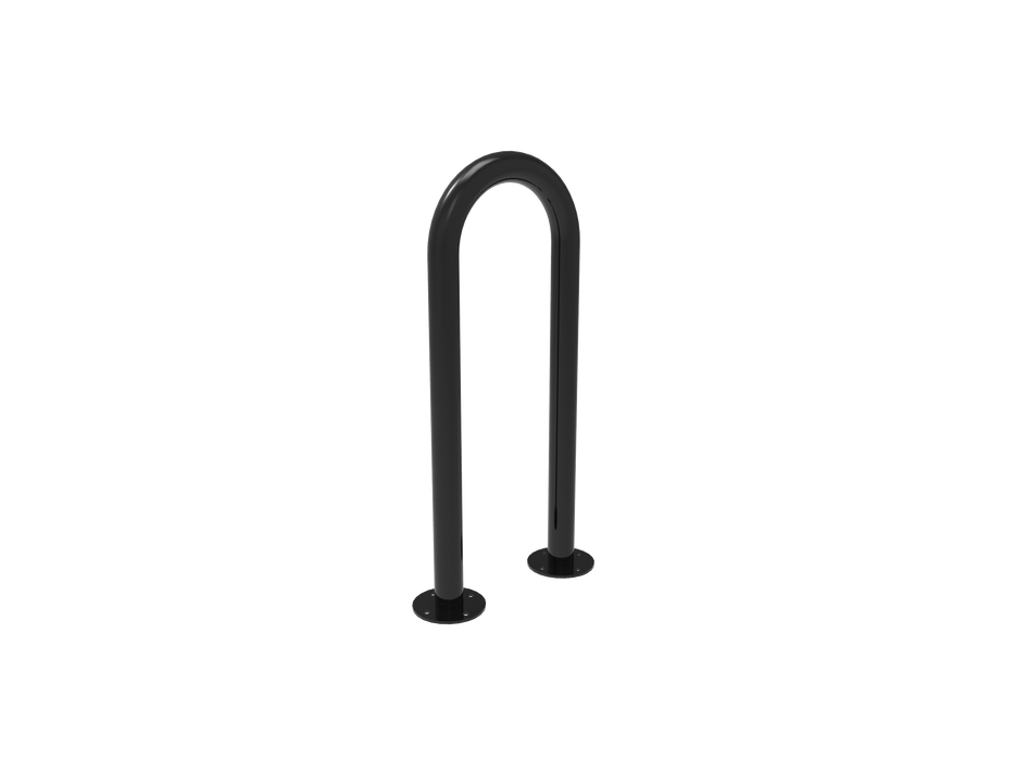 MyTCoat 1- Hump - 3 Bike Wave Rack - Surface - 2-3/8" Tubing