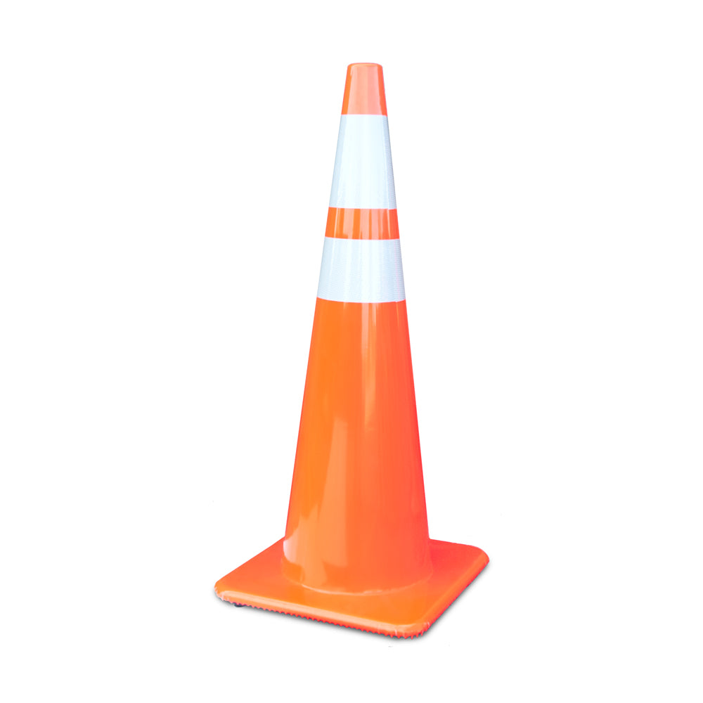 Lakeside Plastics 36 Inch Reflective Traffic Cone 3650-MM