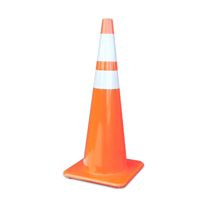 Lakeside Plastics 36 Inch Reflective Traffic Cone 3650-MM