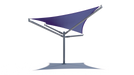 Blue outdoor USA Shade Arbor Shade tent on a white background