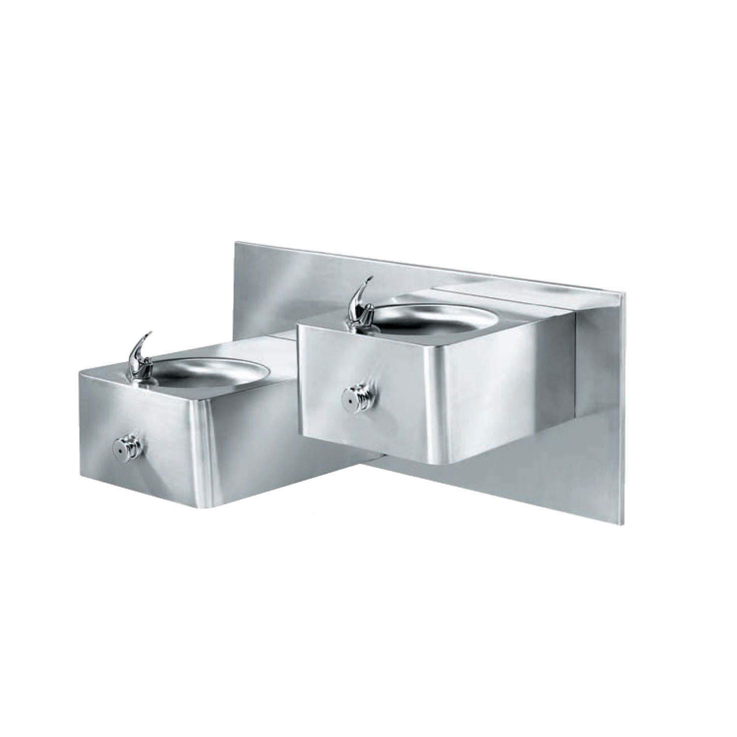 Stern-Williams BF-5000 Dual Wall-Mounted Stainless Steel Drinking Fountain