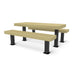 Black & Sand Wabash Valley Designer Diamond Metal Picnic Table