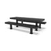 Black Wabash Valley Designer Traditional Metal Picnic Table