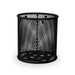 Black Wabash Valley Signature Diamond Commercial Trash Receptacle