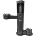 Black Willoughby Stainless Front Approach Bottle Filler Drinking Fountain Studio Image
