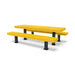 Black & Yellow Wabash Valley Designer Traditional Metal Picnic Table