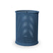 Blue Wabash Valley Signature Perforated Commercial Trash Receptacle