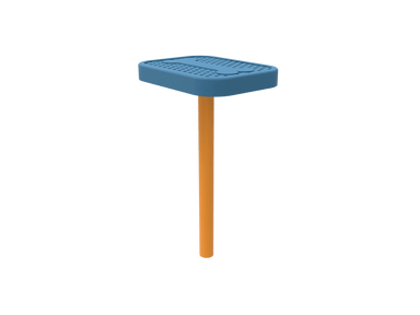 Blue and Yellow MyTCoat Accessory Arm for Grooming Studio Image