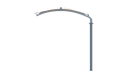 USA Shade Cantilever Arch Walkway side view on a white background
