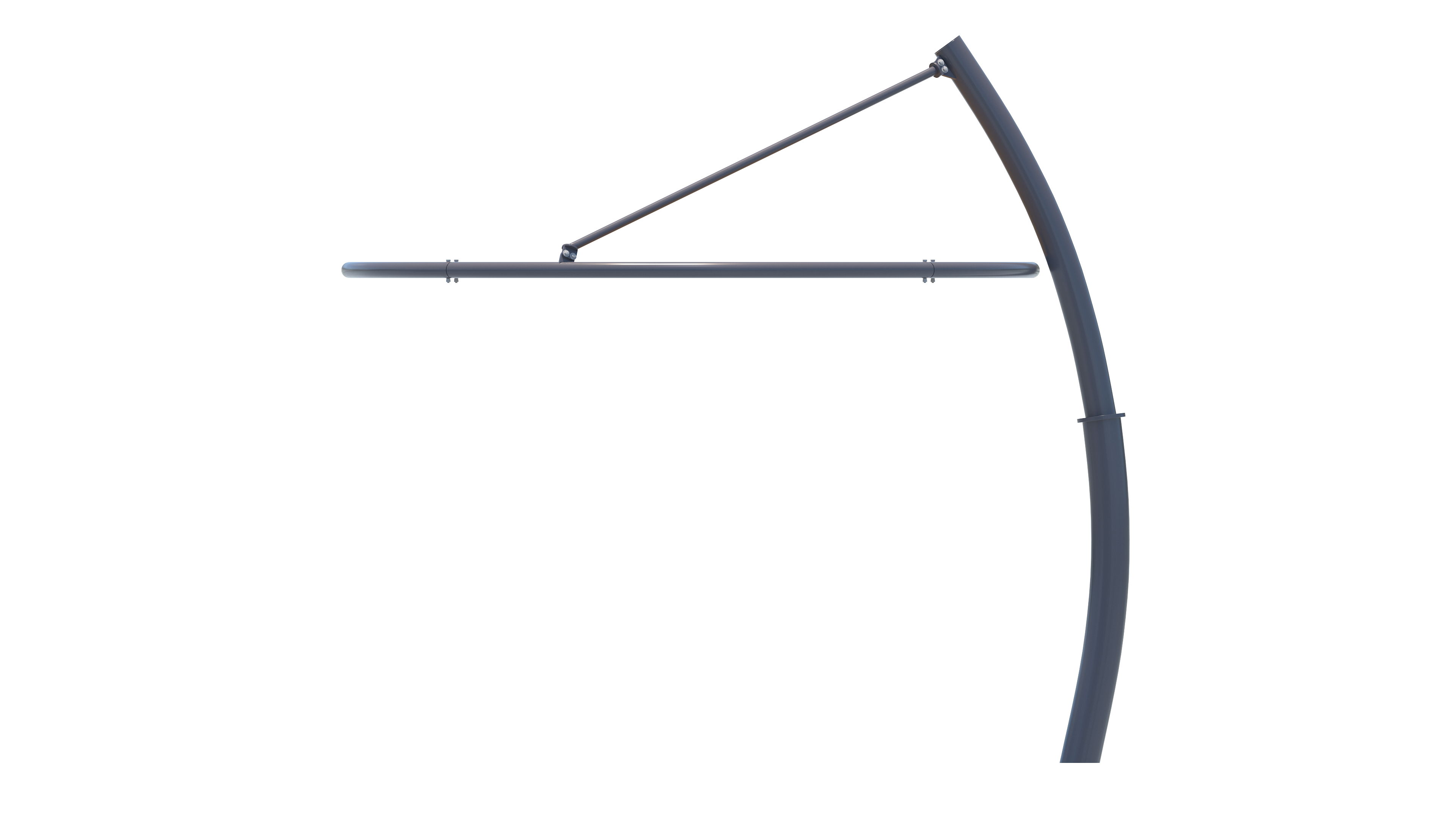 side view of USA Shade Cantilever Disc studio Image