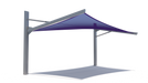 Cantilever Hypar Sail eye level studio Image