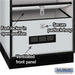 Gray Salsbury Designer Wooden Open Gear Locker Features Photo with ventilation padlock hasp and Foot Locker
