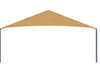 Top view of a beige USA Shade Hip on a white background