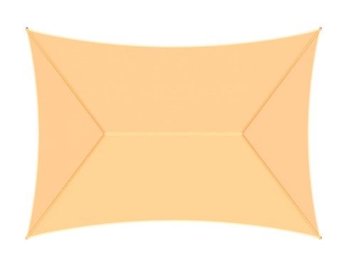 USA Shade Hip sunshade fabric on a white background