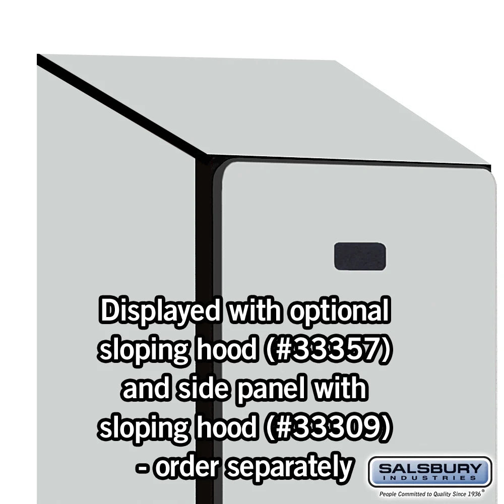 Locker with Sloping hood Example Photo