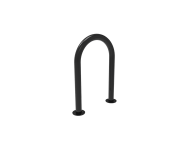 MyTCoat 2-7/8" U Bike Rack with Surface Mount Studio Image