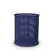 Purple Wabash Valley 55 Gal. Commercial Trash Receptacle, perforated body, plastisol coated, model LR355P, in ground trash can