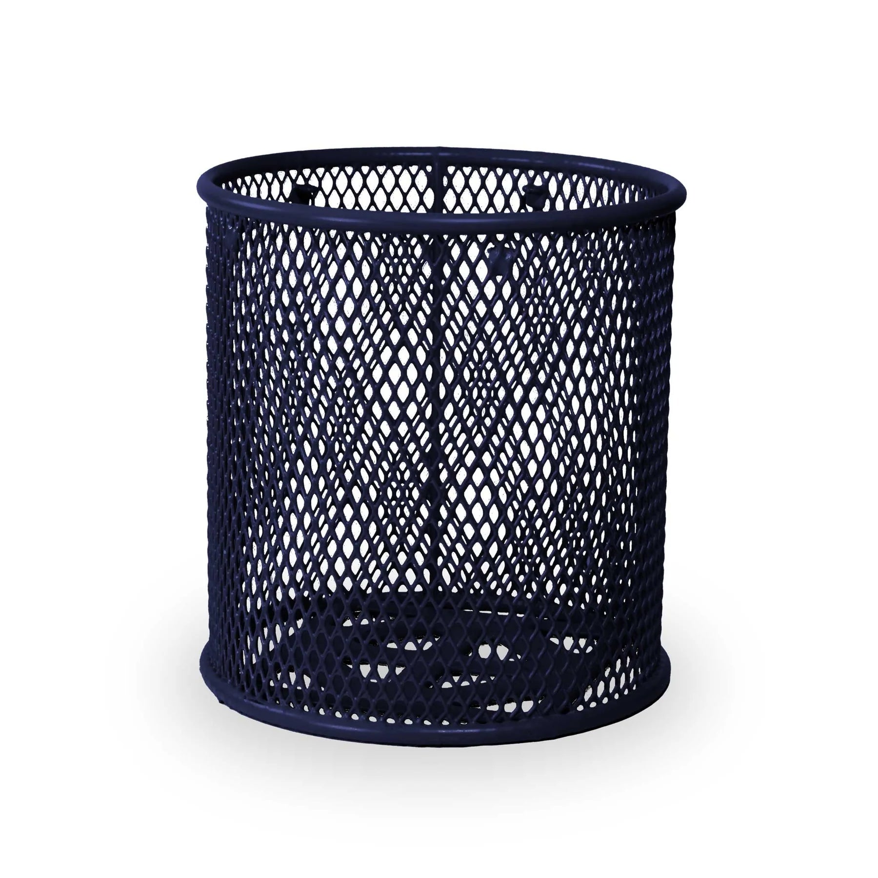 Purple Wabash Valley Signature Diamond Commercial Trash Receptacle