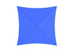 Blue USA Shade Pyramid Shade on a white background top view