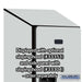 Salsbury 2-Door 2 Tier Designer Wood Locker Side Panel and Sloped Hood Installed Example Image 