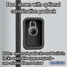 Salsbury 3 Tier 9-Door Designer Wood Locker Optional Padlock Image