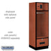 Cherry Salsbury Designer Wooden Open Gear Locker Studio Image