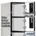 Salsbury Gray 5 Tier 5-Door Designer Wood Locker Features Image