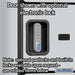 Salsbury Gray 6-Door 6 Tier Designer Wood Locker Optional Electronic Lock Image