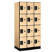 Salsbury Maple 12-Door 4 Tier Designer Wood Locker Studio Image