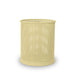 Sand Wabash Valley 55 Gal. Commercial Trash Receptacle, perforated body, plastisol coated, model LR355P, large outdoor trash can