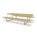 Sand Wabash Valley Children's Signature Diamond Metal Portable Picnic Table in plastisol-coated steel, a children's picnic table with attached benches