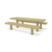 Sand Wabash Valley Designer Diamond Metal Picnic Table, 8 foot model DS102D
