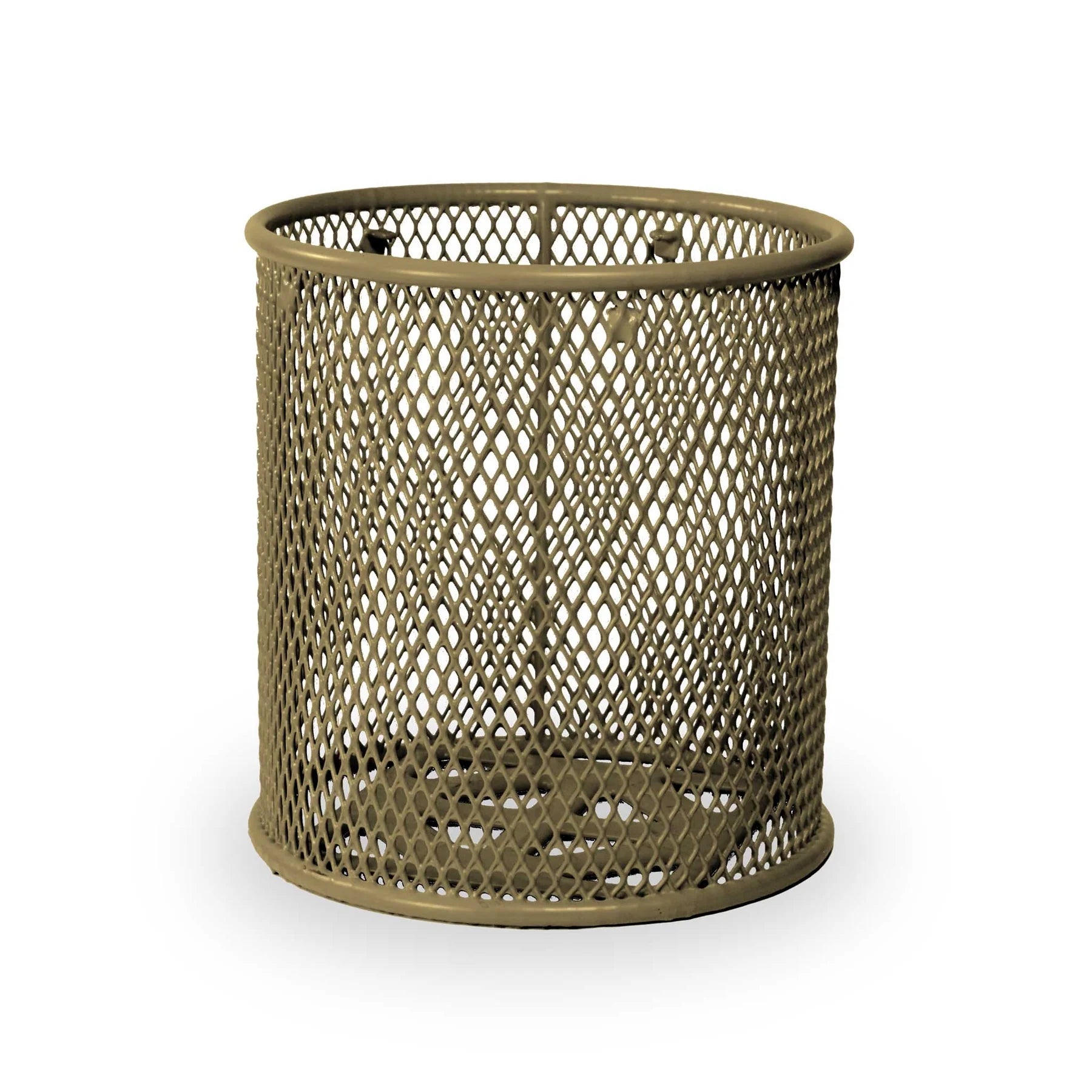 Sand Wabash Valley Signature Diamond Commercial Trash Receptacle