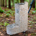 Stern-Williams Concrete Water Fountain w/ Pet Bowl SPF-3100-94 with forest background 