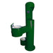 Stern-Williams Outdoor Drinking Fountain and Bottle Filler 7700 Lifestyle Photo With Pet Bowl Optional Add-On