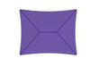 top view of Purple USA Shade Super Span Hip on a white background