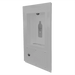 White Willoughby In-Wall Bottle Filler Front Mount Studio Image