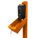 Willoughby Stainless Steel Hand Sanitizer Dispenser Open Photo Studio Image