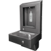 Wiloughby Stainless Wall-Mounted Bottle Filling Station with Drinking Fountain Surface Mounted Studio Image
