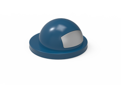 Lid Upgrade (Steel Dome) – MyTCoat Commercial Trash Receptacle