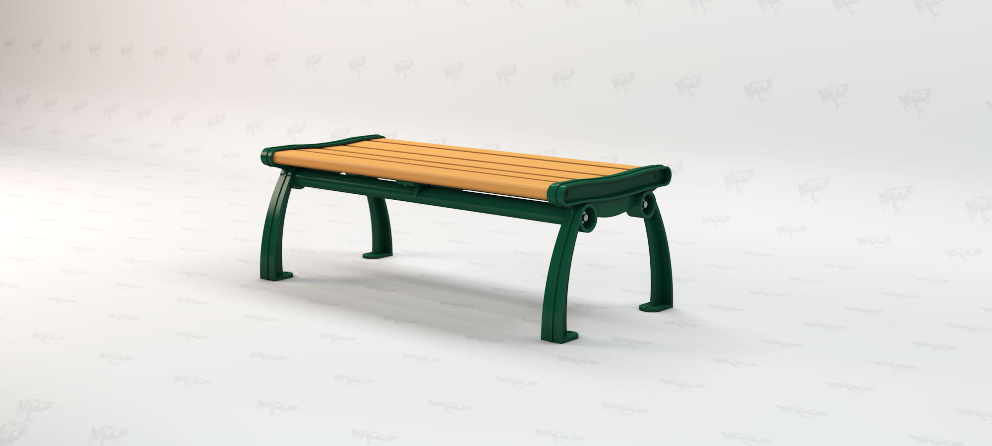 Frog Furnishings Heritage Bench Without Back